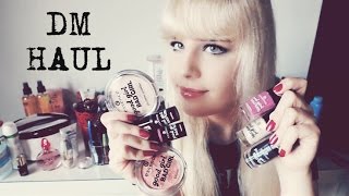 DM HAUL  viel dekorative Kosmetik  November 2014 [upl. by Ric]