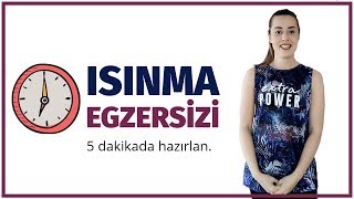 ISINMA EGZERSİZİ  5 dakikada antrenmana hazırlan [upl. by Innavoij327]