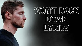 Lucidious x Joel Woods amp HiRez  Wont Back Down LYRICS [upl. by Homere]