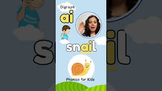 Digraph ai  Phonics for Kids shorts [upl. by Areemas]