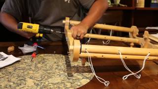 Kromski Harp Loom to Forte Upgrade Instructions [upl. by Gunar987]