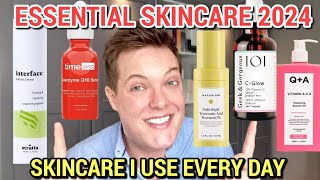 SKINCARE PRODUCTS I USE EVERY DAY  Anti Aging Essentials [upl. by Zena278]