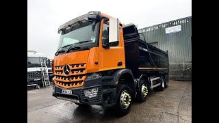 2014 Mercedes Arocs 3240 8x4 Tipper [upl. by Bijan396]