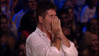 The judges and Ant and Dec reaction to Marc Spelmann revealed as X  BGT [upl. by Brout]