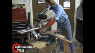 Bosch 4412 amp 5412 Miter Saw Adjustments [upl. by Eibber539]