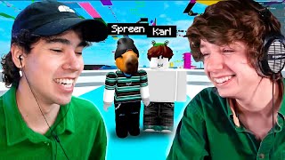 Jugando al ROBLOX con KARL 😎 [upl. by Fancie]