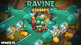 Ravine CHIMPS Black Border Guide ft 3 Spectres EASILY Beat Ravine BTD6 [upl. by Ynnij651]