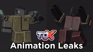 TDX ENEMY ANIMATION LEAKS  Roblox [upl. by Sineray]