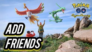 How to Add Friends in Pokemon Go [upl. by Antoine]