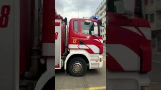 Départ Incendie SapeursPompiers de Genève [upl. by Aisha]