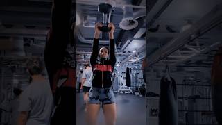 WOMENS GYM WORKOUT  DUMBELLS excercise gym healthy fyp weightlifting weightlossjourney [upl. by Odarnoc]