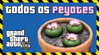 Localização de todos os Peyotes do GTA V [upl. by Adnilim278]