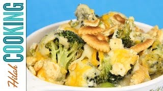 How to Make Broccoli Cheese Casserole Recipe  Hilah Cooking [upl. by Jyoti]