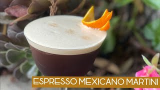 COFFEE MEXICANO MARTINI  Espresso Martini recipe with tequila [upl. by Fruin]