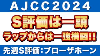 【アメリカジョッキークラブカップ2024｜AJCC2024】ラップからは一強構図！S評価の推奨馬を予想！ [upl. by Adriell762]