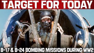 Target For Today  Original Upscaled B17 Flying Fortress And B24 Liberator Training Video [upl. by Yzzo]