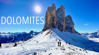 DOLOMITES in 4K  Most spectacular mountains in the Italian Alps [upl. by Eladnwahs165]