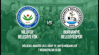 Nilüfer Belediyespor FK  Burhaniye Belediyespor [upl. by Rabbi]