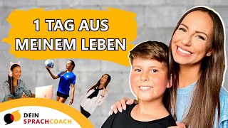 EIN TAG AUS MEINEM LEBEN ALS DEIN SPRACHCOACH ONLINELEHRERIN CONTENTCREATOR UND MAMA [upl. by Malanie]