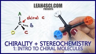 Introduction to Stereochemistry Enantiomers and Chiral Molecules by Leah Fisch [upl. by Arahs]