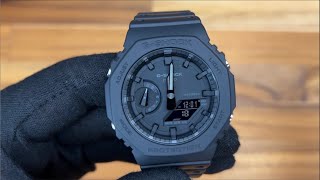 Casio GShock GA21001A1 Black BEST TACTICAL WATCH [upl. by Manson208]