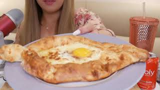 ASMR KHACHAPURI amp KHINKALI MUKBANG [upl. by Ahtenak]