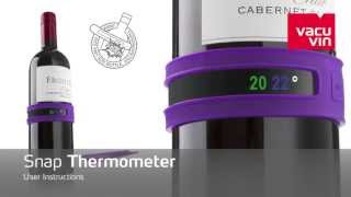 Vacu Vin ✓  Snap Thermometer [upl. by Elorac]