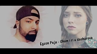 Egzon Peja  Shum i ri u dashurova Official Song [upl. by Francesca]