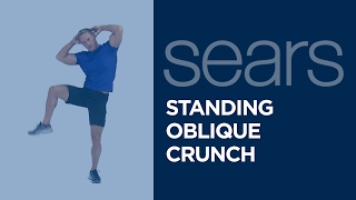 Exercise Tips Standing Oblique Crunch [upl. by Nawyt]