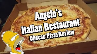 Angelos Italian Restaurant Pizza Review  ill Eats [upl. by Guinevere587]