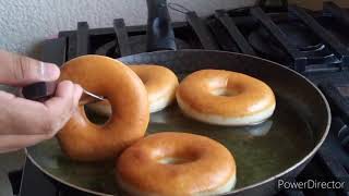 Receta para un kilo de donas esponjosas  como se hace la masa para donas paso a paso [upl. by Massarelli]