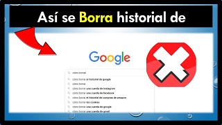 ✔ Como Borrar el HISTORIAL de NAVEGACION de GOOGLE Chrome 2023 Rapido y Facil PC [upl. by Turro857]