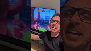 Gary Nevilles reaction on his Instagram to Amad Diallos winning goal vs Liverpool 😅 [upl. by Quent]