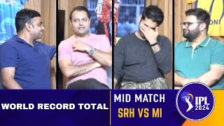 LIVE IPL 2024 Hardik shocking captaincy gives SRH world record 2773  SRH vs MI [upl. by Ynoep]