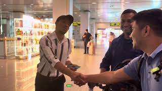 Pick up TJU Freshers From Airport  Tianjin University  CHINA [upl. by Dugald]