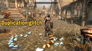 Skyrim Duplication Glitch [upl. by Inihor]