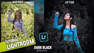 Lightroom new dark black photo editing lightroom photo editing tamil black tone editing [upl. by Naujyt745]