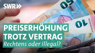 Wissenswertes zu Preisanpassungen und Preiserhöhungen Marktcheck SWR [upl. by Bradleigh896]