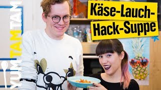 KäseHackLauchSuppe  mit BaconTopping  yumtamtam [upl. by Elahcim]