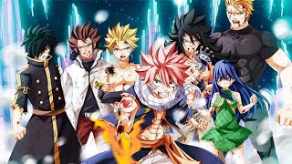 All 7 Dragon Slayers vs Acnologia English Dubbed NatsuGajeelStingRogueWendyLaxus and Cob [upl. by Nospmis]