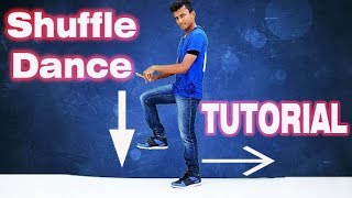 How to do Shuffle Dance  Beginner Level  Nishant Nair Tutorial [upl. by Ahsenad880]