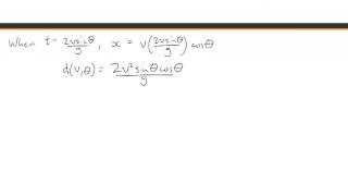 Launching a projectile calculating error using linearization [upl. by Anaud107]