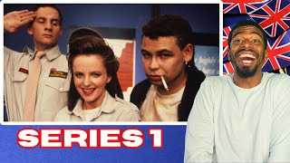 Red Dwarf S1 E1  The End  AMERICAN REACTS [upl. by Atnahsa]