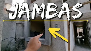 ¿QUÉ ES ESTO Construcción de JAMBAS en fachada  Proyecto Classic Episodio 9 [upl. by Ruddie]