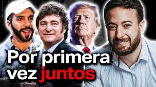 😱 Tiembla la IZQUIERDA Trump Bukele y Milei JUNTOS  Agustín Laje [upl. by Anwahsal376]