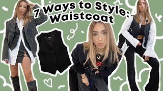 How to Style  WAISTCOATS  7 Ways to wear this Growing Trend in 2021 [upl. by Aizat489]