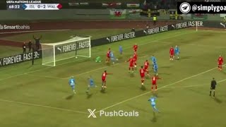 Logi Tomasson Goal Iceland Vs Wales 12 All Goals Analysis amp Highlights Result [upl. by Ettevol]