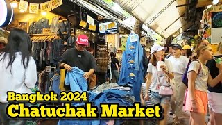 Chatuchak Weekend Market The Largest Market Bangkok in Thailand จตุจักร นักท่องเที่ยวเยอะมาก​ 4824 [upl. by Getter]