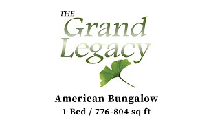 The Grand Legacy  American Bungalow Floor Plan [upl. by Surtimed]