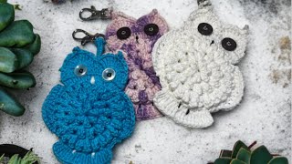 Tuto porte clé chouette au crochet AlextitiaTutoCrochet [upl. by Ilbert9]